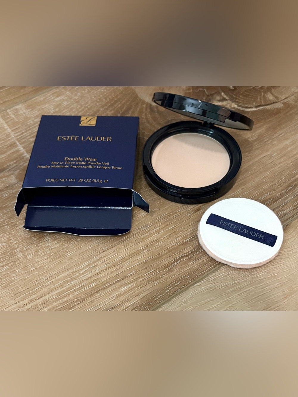 ESTEE LAUDER Double Wear Stay In Place Matte POWDER VEIL Translucent Light NEW